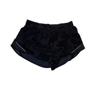 Lululemon Camo Running Shorts Size 8